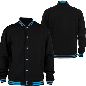 Personnalisé Brodé Chenille Patch Letterman Baseball Vestes Universitaires/Melton Laine Veste En Cuir De Vachette Véritable Manches - Product Image 1