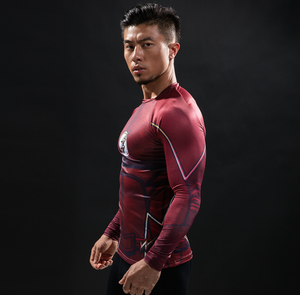 Heavy Sublimation Design Baselayer Compression Shirt for Men and Women Sports <b>Long</b> <b>Sleeve</b> <b>Base</b> <b>Layer</b> Shirt for Gym Workout Shirt - Product Image 6