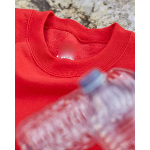 Sudadera para correr de gimnasio para hombres de gama alta con manga impresa digital Patrón sólido Técnica teñida Lisa para invierno - Product Image 1