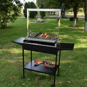 Parrilla de Carbón Vegetal 2020, Nuevo Estilo, Parrilla Giratoria Automática y Parrilla Argentina Santa María - Product Image 2