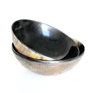 Bol en corne de haute qualité, 100% naturelle, poli à la main, vaisselle de Table, bol en corne pour décoration - Product Image 3