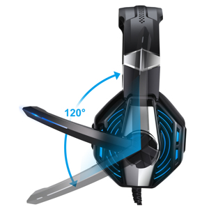 Audífonos con Cable para Computadora al por Mayor, Audífonos de Alta Calidad con Micrófono Profesional y Estilo para Videojuegos - Product Image 3