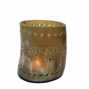 Indian Metal Iron Votive Roly Poly Chitai Diseño último y moderno Metal Gold Candle Bowl Atractivo Metal Tealight Holder - Product Image 5