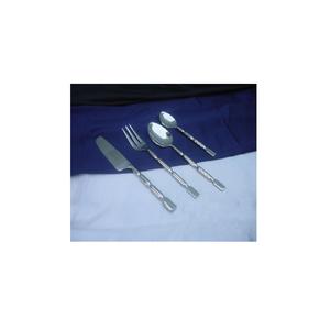 Set de couverts indiens décoratifs faits à la main S. Ensemble de couverts en acier avec brillant polonais/nickelage Table de mariage ensemble de couverts fantaisie - Product Image 1