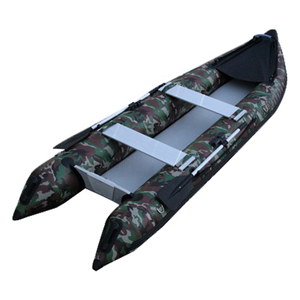 सीई सस्ते 4.2m <span class=keywords><strong>3</strong></span> व्यक्तियों inflatable मछली पकड़ने डोंगी कश्ती kaboat - Product Image 6