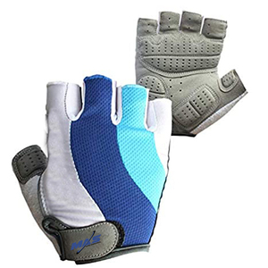 Gants de cyclisme respirants demi-doigts pour hommes et femmes pour VTT, équitation, fitness, entraînement, extérieur, gants d'impact en spandex - Product Image 1