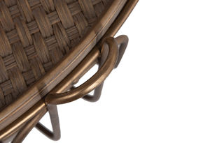 Élégante table basse ronde en métal au design classique intemporel disponible en plusieurs tailles, parfaite pour les salons élégants - Product Image 5