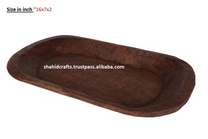 Cuenco Decorativo de Madera Pulida Ecológico - Product Image 4