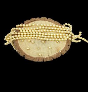 Plaqué or Forme Ronde Bali Perles - Product Image 2