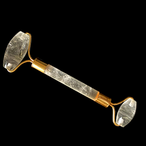Shop for Clear Crystal Stone <b>Roller</b> Massager Tool | Clear Crystal Stone <b>Roller</b> Massager Tool online - Product Image 1