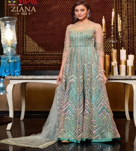 Elegant Anarkali <strong>Frocks</strong> <strong>Design</strong> | Anarkali Dresses | Anarkali <strong>Net</strong> &amp; Chiffon <strong>Design</strong> 2021 - Product Image 1