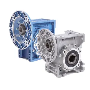 RV SERIES090 Series Worm Gear Box Reducer Shaft of Reducer Nema 42 Nmrv Cast Iron Stepper Motor Gearbox Building Material Shops