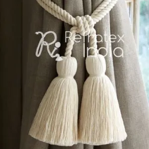 Wholesale Low Cost Economic <b>Curtain</b> Tieback for Decoration Bulk Supplier and Manufacture by Refratex India Made in India for Be - Product Image 1