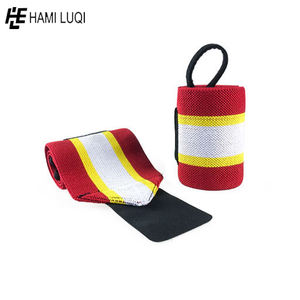 Unisex Custom <b>Gym</b> <b>Wrist</b> <b>Wraps</b> EVA & Cotton Bodybuilding Fitness Support Personalized Logo Neoprene Rubber Material Powerlifting - Product Image 2