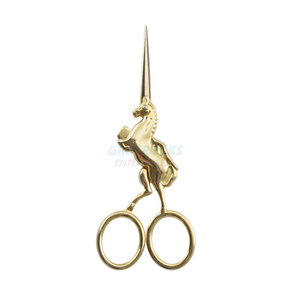 1 Pcs สแตนเลสสตีลเย็บปักถักร้อยกรรไกรขายส่งหลายสีปักกรรไกร - Product Image 3