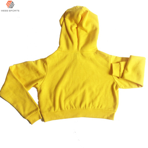 Women's Yellow Hooded Crop <b>Top</b> Tracksuit Set Full Sleeve Loose Fit Casual Sportswear Two Piece Solid Color Sweatshirt Pants - Product Image 3