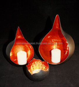 Decorative <b>Hurricane</b> Iron <b>Candle</b> Holder High Quality Handmade Eco-Friendly Shape for Home Decoration Valentine's Day Christmas - Product Image 4