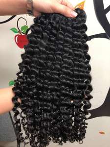 Extensions de cheveux Remy brésiliens naturels très bouclés — ali queen, mèches Double Machine, haute qualité, prix en gros - Product Image 5