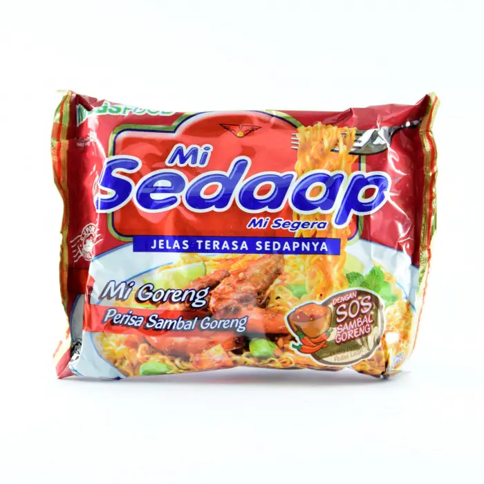 WingsFood Mi Sedaap Sambal Mi Goreng Halal Instant Fried Noodleマレーシア5x88g