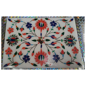 Wholesale White Marble Carved Jewelry <b>Box</b> - Product Image 1