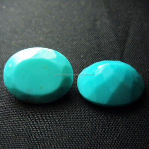 Natural Arizona turquesa hecho a mano corte piedras preciosas redondo ovalado Multi forma pulido cabujón azul turquesa facetado corte piedra preciosa - Product Image 4