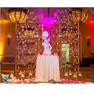 Ourlets de bougies éblouissants pour décoration du Foyer, nouveau Design, décoration murale de mariage, porte-bougie d'entrée de mariage - Product Image 1