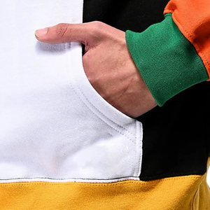 เสื้อฮู้ดแขนแร็กแลนของผู้ชาย,เสื้อมีฮู้ดเสื้อคลุมสีเขียวทหาร - Product Image 6