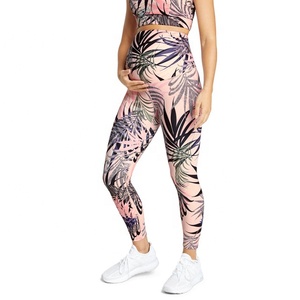 Collants de sport d'entraînement de compression respirants à séchage rapide et écologiques pour femmes, taille haute, pantalons de yoga élégants, leggings - Product Image 1