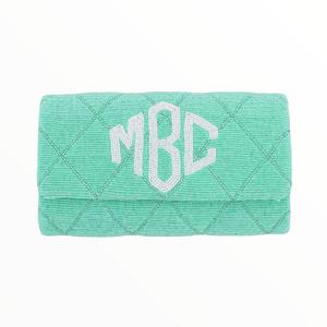 Nouvelle pochette à main et sac de soirée de concepteur tendance du fournisseur indien décoré de perles et de perles - Product Image 1