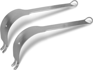 Instrumentos de cirugía ortopédica de cadera, retractor de Acetabular Medial - Product Image 2