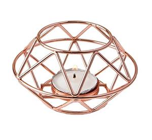 รูปร่างวินเทจแขวนเชิงเทียนโลหะผู้ผลิตและส่งออกรูปร่างที่กำหนดเองเรขาคณิตเชิงเทียนโลหะ - Product Image 5