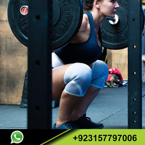 Mangas de rodilla hechas a medida para hombre, las más vendidas, de alta calidad, soporte de rodilla personalizado, accesorios de gimnasio de seguridad para Fitness, 2022 - Product Image 6