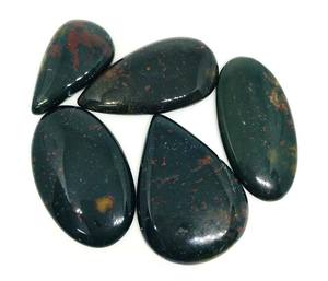 Cabochon en pierre précieuse pour bijouterie, 1 pièce, pierre sang naturelle, taille libre, pour la fabrication de bijoux, vente en gros - Product Image 2