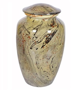 Urne funéraire en métal de style américain classique pour les cendres pour honorer les souvenirs meilleur prix bonne qualité vente chaude - Product Image 6