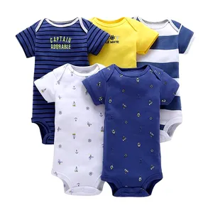 OEM 도매 사랑스러운 아기 옷, 인쇄 디자인 romper 아기
