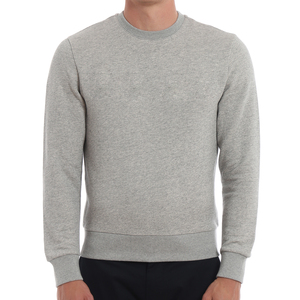 Sweat-shirt d'hiver pour homme en molleton 100 % coton épais, coupe classique, col rond, motif uni, doublé, service OEM du fabricant - Product Image 6