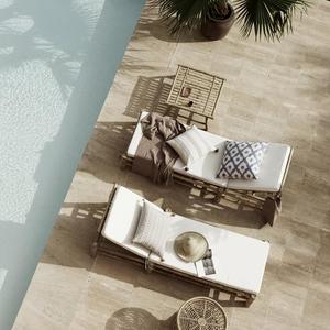 Tumbonas de Bambú para Exteriores, Diseño Nuevo, Tumbonas de Playa - Product Image 6