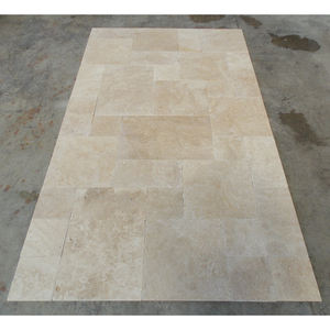 2023 ensemble de carreaux de travertin motif français de qualité supérieure intérieur extérieur marbre Construction Antique salle de bain lumière hôtels - Product Image 6