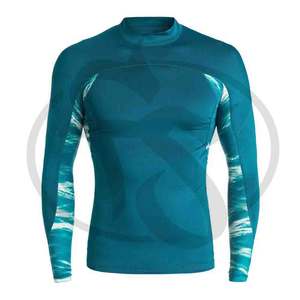 Vêtements de gym à manches longues MMA personnalisés Surfing Rash Guard avec design imprimé par sublimation - Product Image 6