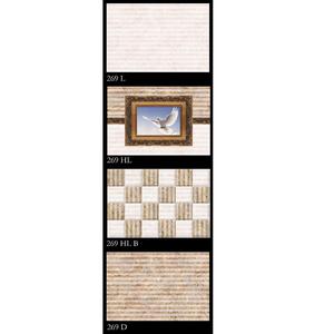 Azulejos de cerámica esmaltada digital de color marrón oscuro 30x45cm - Product Image 6