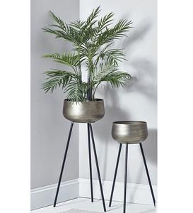 Maceta Metálica Personalizada DE LA Mejor Calidad, Decoración Personalizada, Chapado en Cobre, Hierro Galvanizado, Maceta de Flores Metálicas - Product Image 4