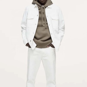 เสื้อฮู้ดผู้ชายสำหรับฤดูใบไม้ร่วง - ผ้าฟลีซฝ้าย 100% กันน้ำและกันลม พร้อมสีและโลโก้ที่ปรับแต่งได้ - Product Image 3