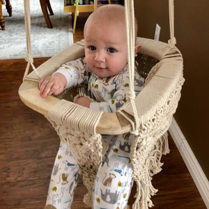 Macrame Swing Chair-Handmade Swing-Baby Swing - Product Image 1