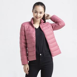 Wholesale New Fashion Design Outdoor Vietnam Matures Lady Feather Duck Ultra Light Duck Women Down <b>Jacket</b> Multi Colored - Product Image 4
