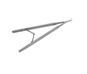 Troutman-Soporte de aguja con tijeras, 14cm, mandíbulas lisas, asas redondas, grado alemán - Product Image 5