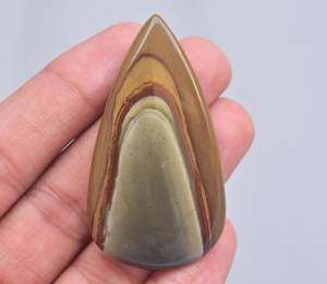 Paisaje de jaspe, cabujón de paisaje, jarra, Gema de jaspe Natural, Gema suelta, cabujón - Product Image 4