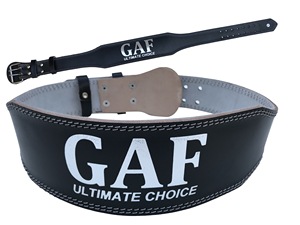 GAF Gym Body Gain Fitness Lower <b>Back</b> Support Weightlifting <b>Belts</b> Men Women Waist Support Leather Lifting <b>Belt</b> - Product Image 4