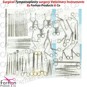 全新Farhan产品鼓室成形术套装外科手术兽医器械CE