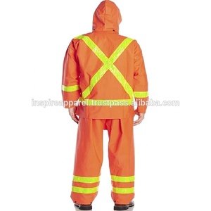 Inspire Apparel Traje DE TRABAJO reflectante de calidad naranja personalizado con función a prueba de agua - Product Image 4