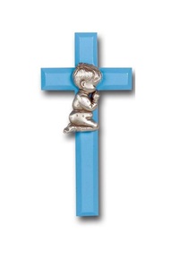 Colgante de pared de Cruz de Iglesia, suministros de aluminio gris, Brassworld, India - Product Image 2